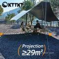 Ашық жаңбыр мен күн қорғанысы T-тәрізді көбелек
